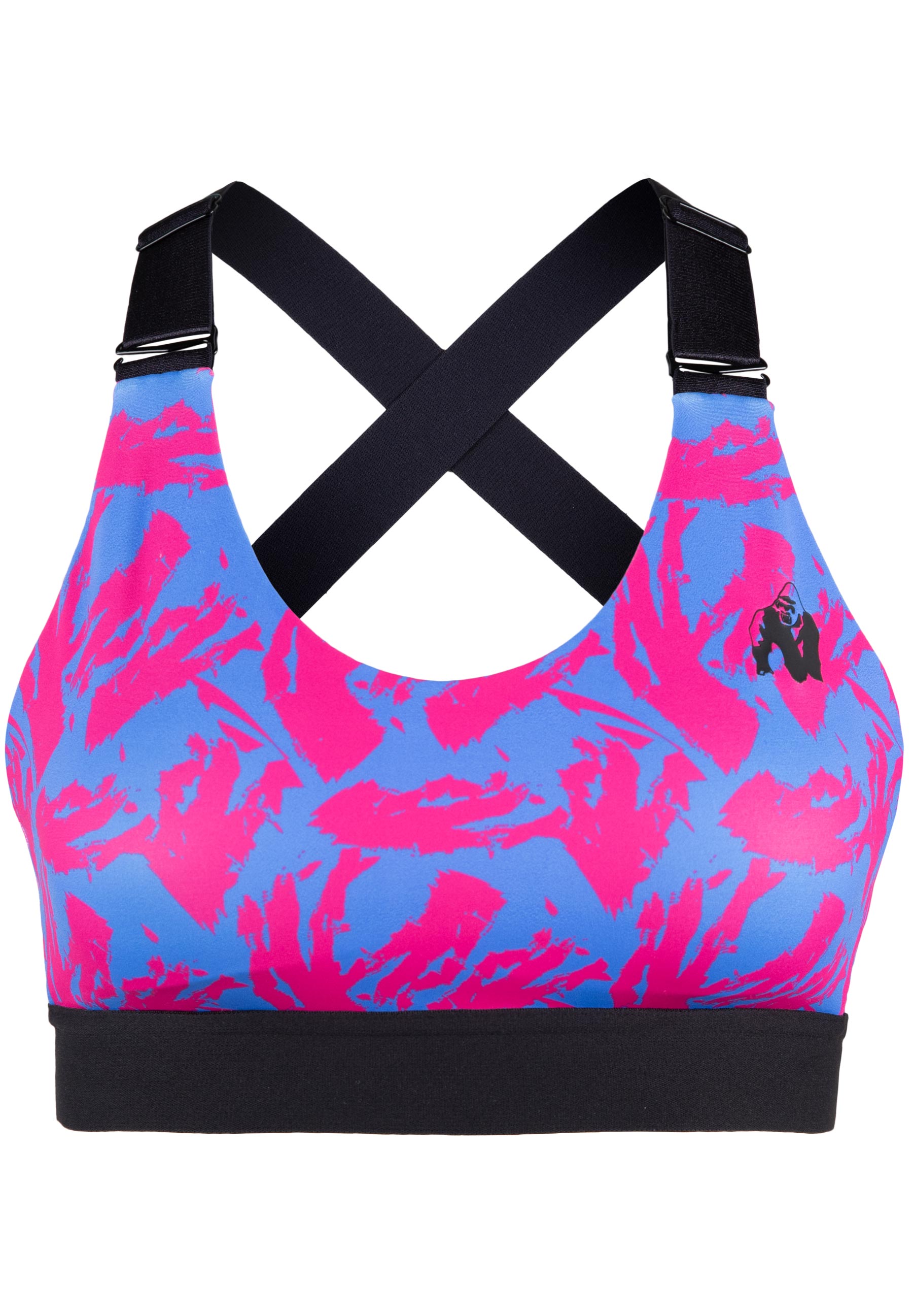 Colby Sports Bra, blue/pink