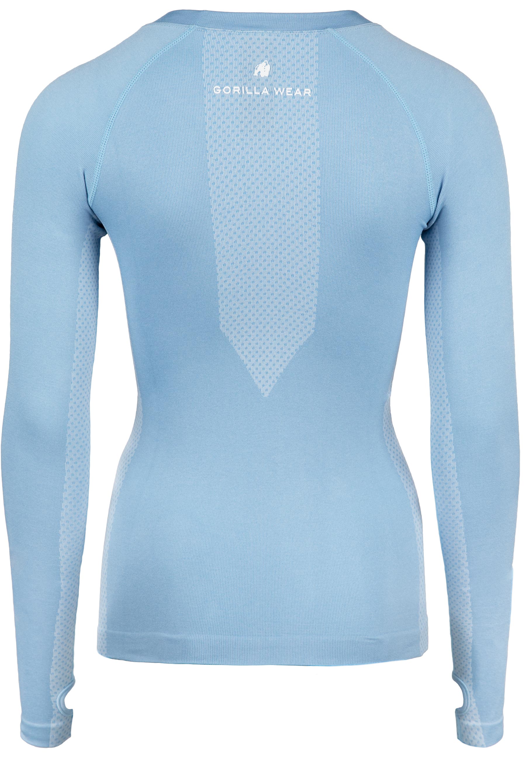 Selah Seamless Long Sleeve, light blue