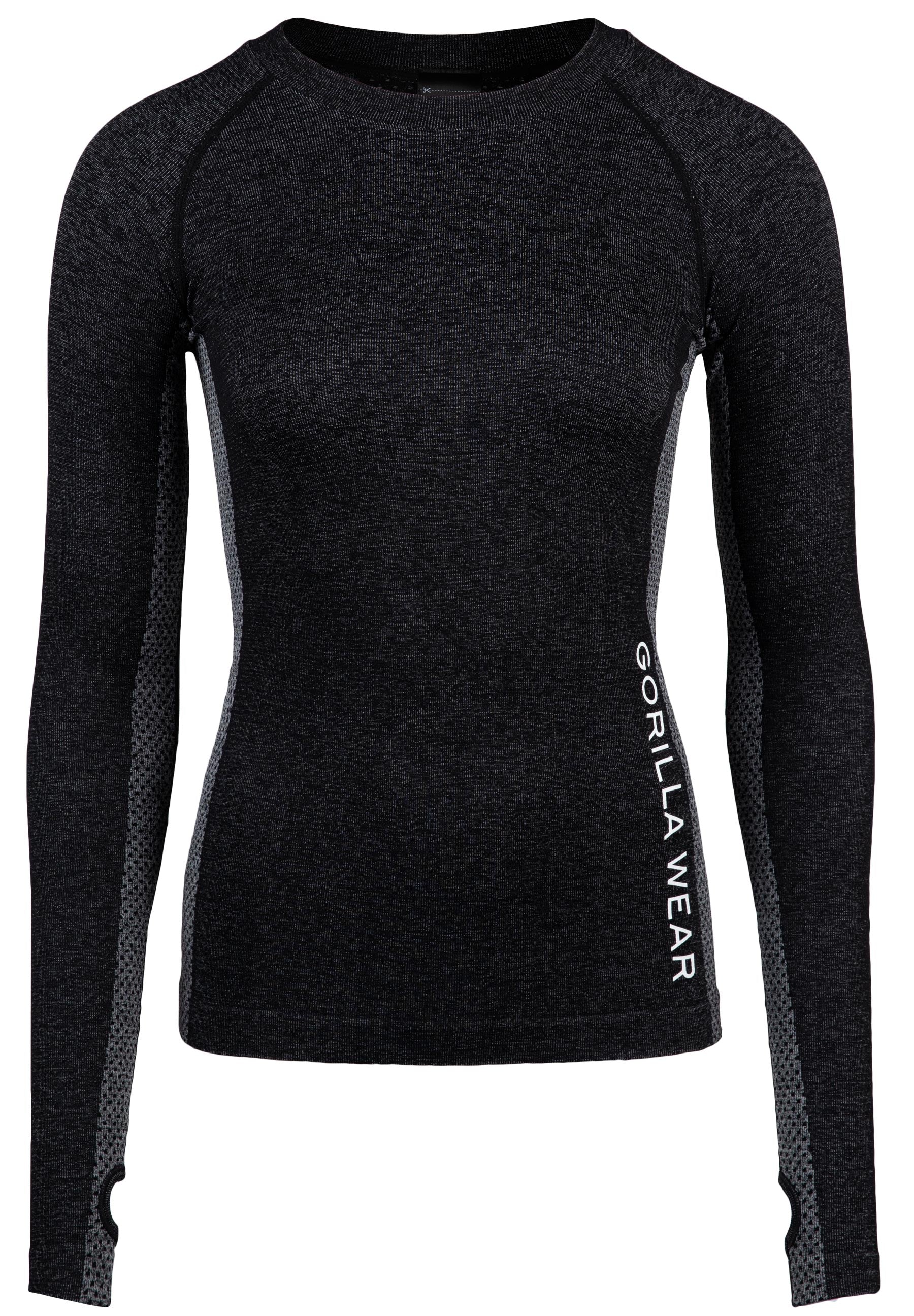 Selah Seamless Long Sleeve, black