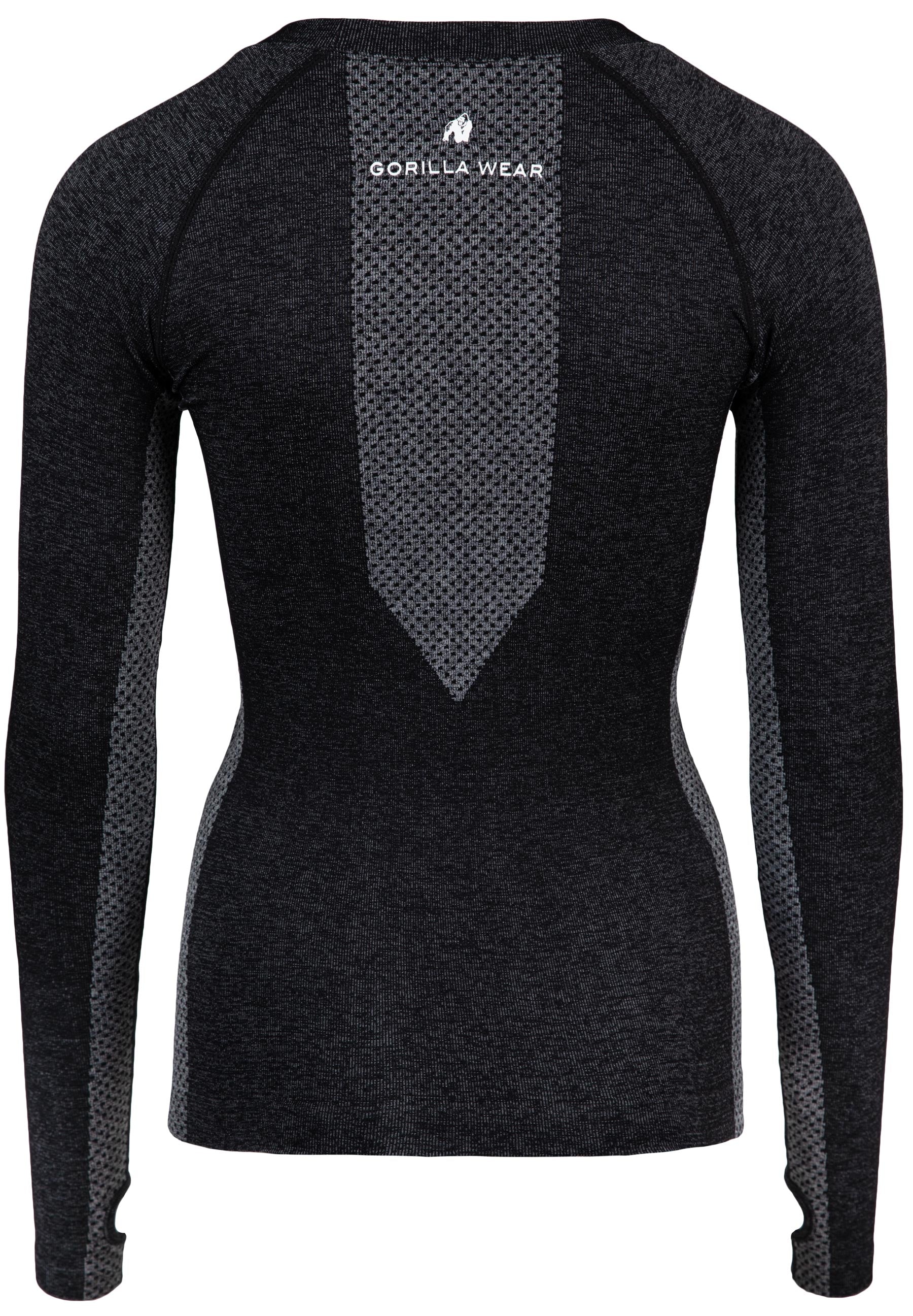 Selah Seamless Long Sleeve, black