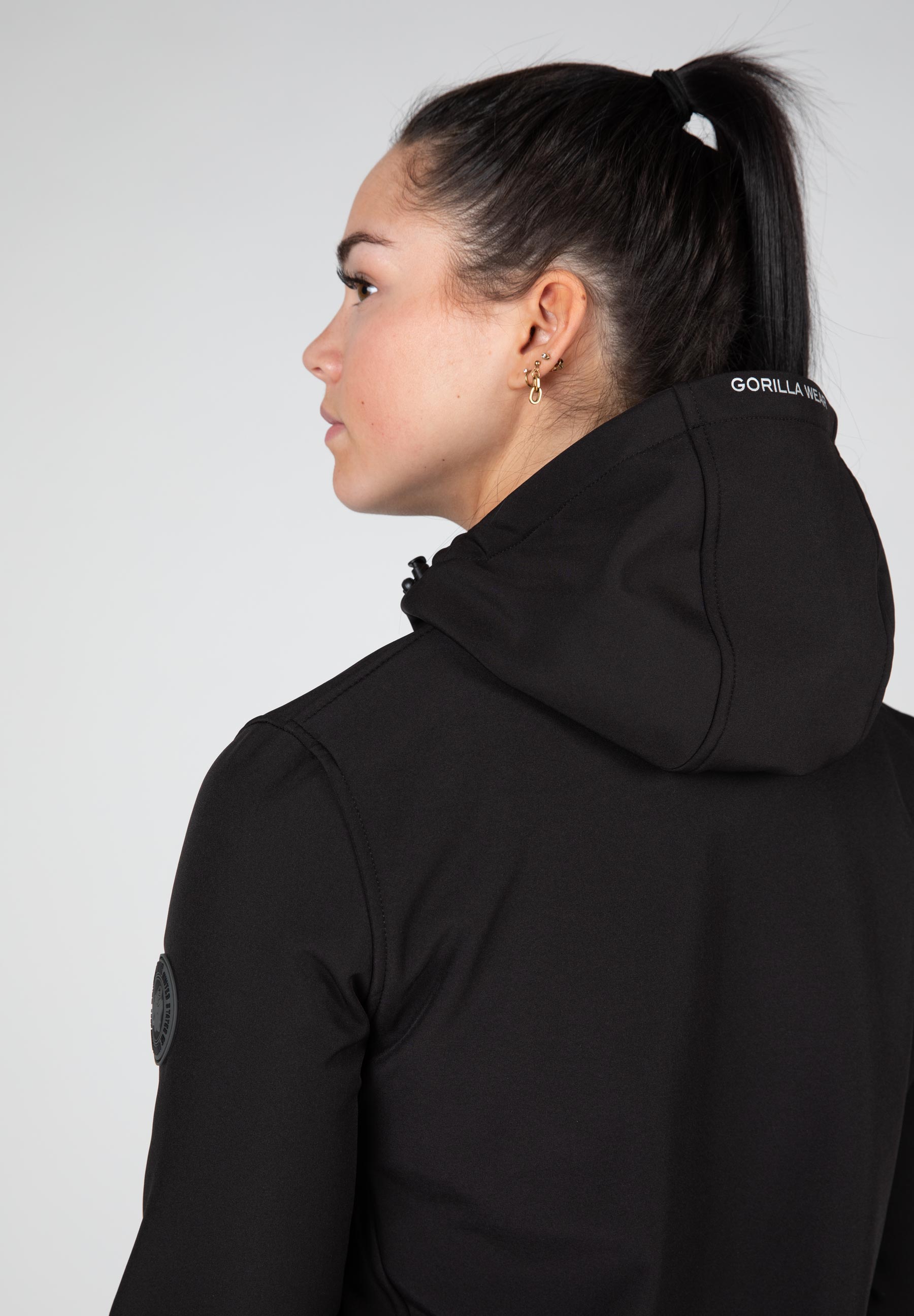 Mina Softshell Jacket, black