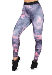 Colby Leggings, grey/pink