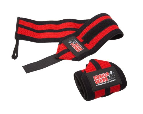 Wrist Wraps Pro, black/red