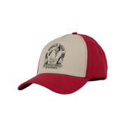 Buckley Cap, red/beige