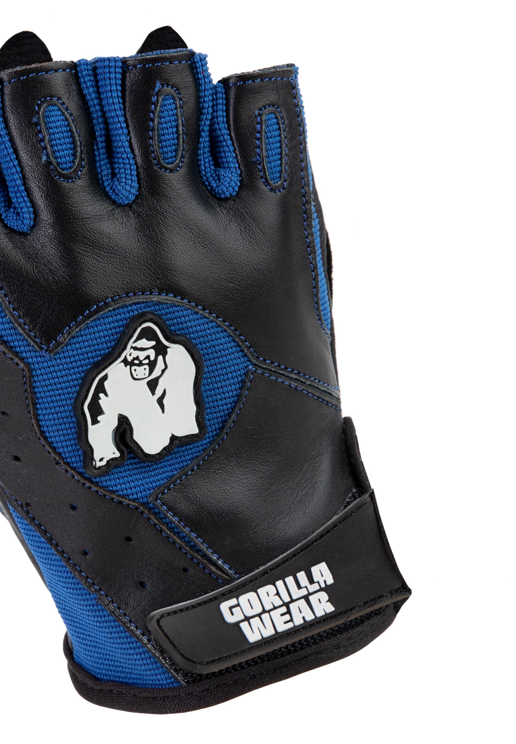 Mitchell Training Gloves, black/blue