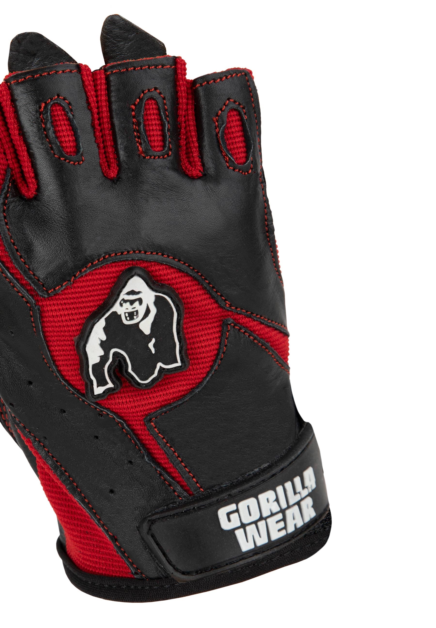 Mitchell Training Gloves, black/red