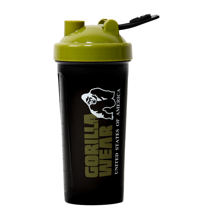 Shaker XXL 1000 ml, black/army green