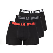 Gorilla Wear Boxershorts 3-pack, black