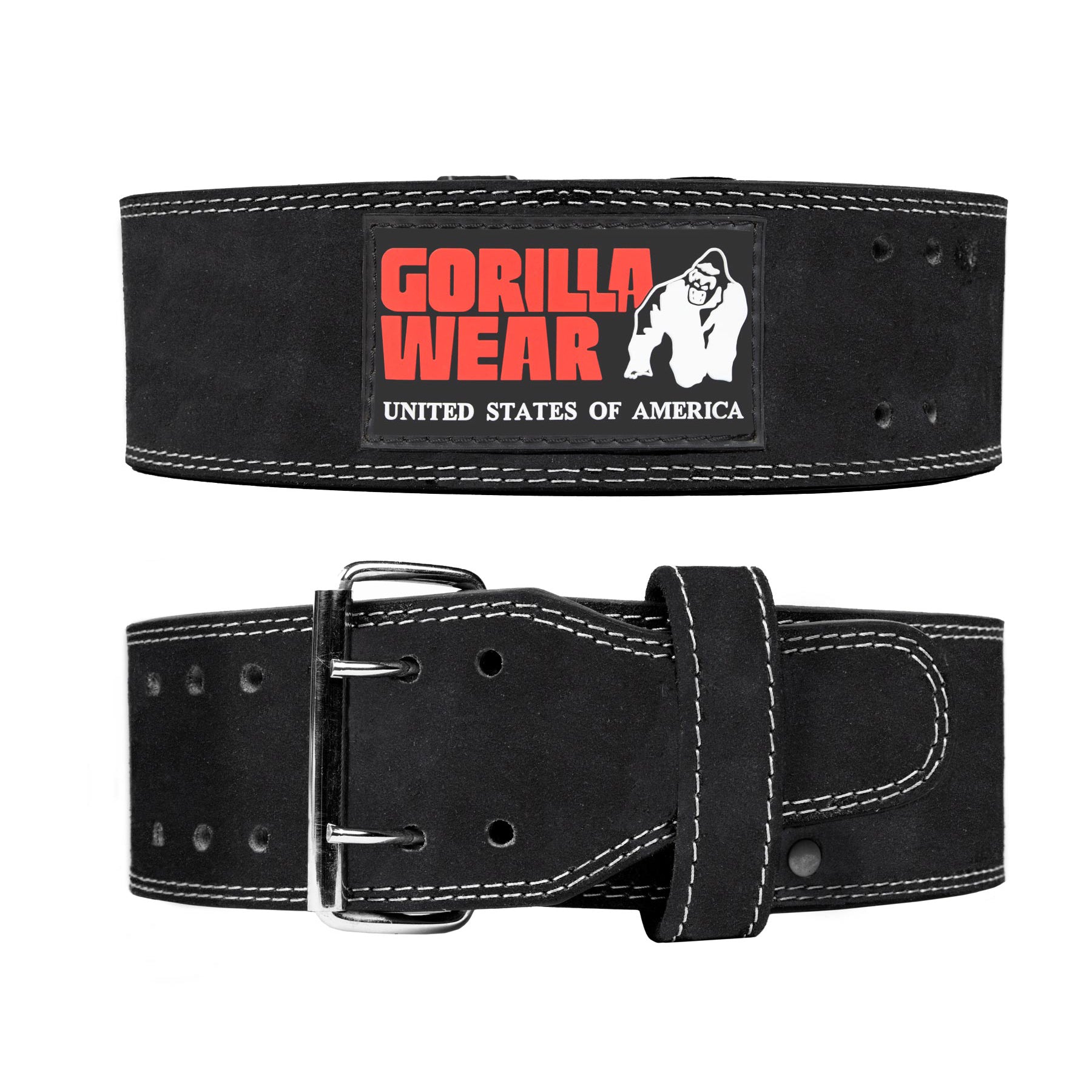 4 Inch Powerlifting Belt, black