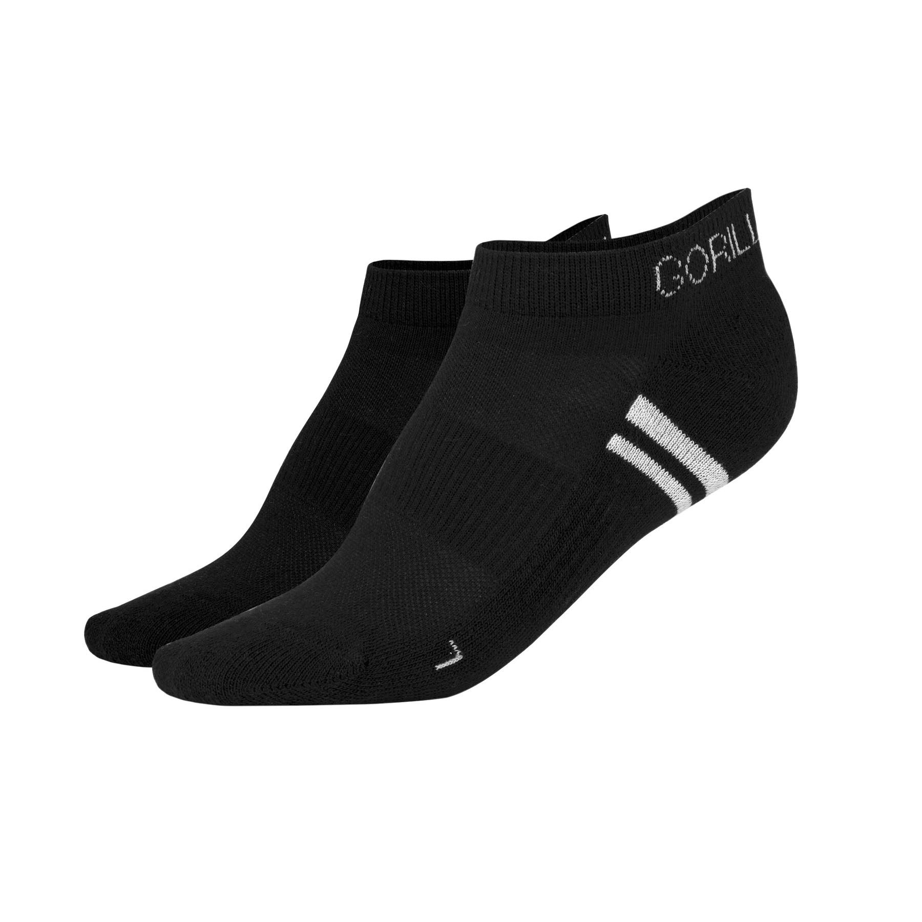 Quarter Socks 2-Pack, black