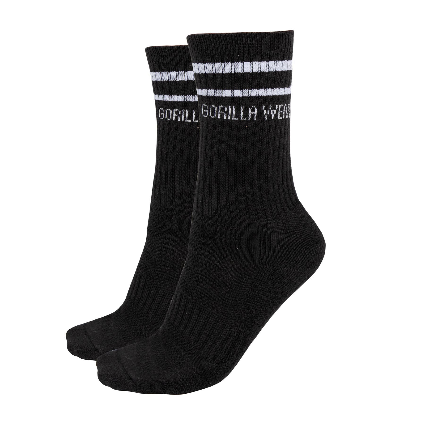 Crew Socks 2-Pack, black