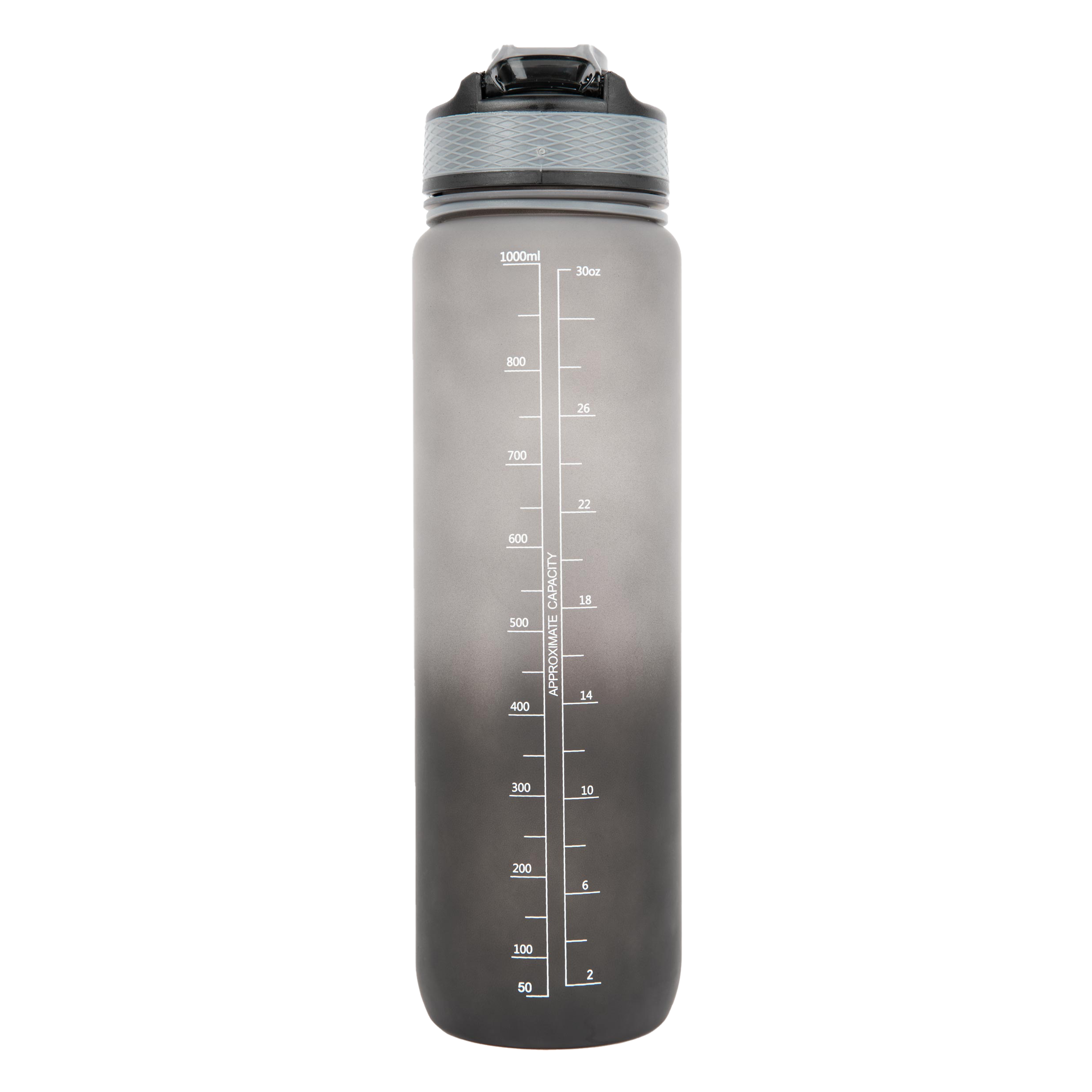 Gradient Water Bottle 1000 ml, black/grey