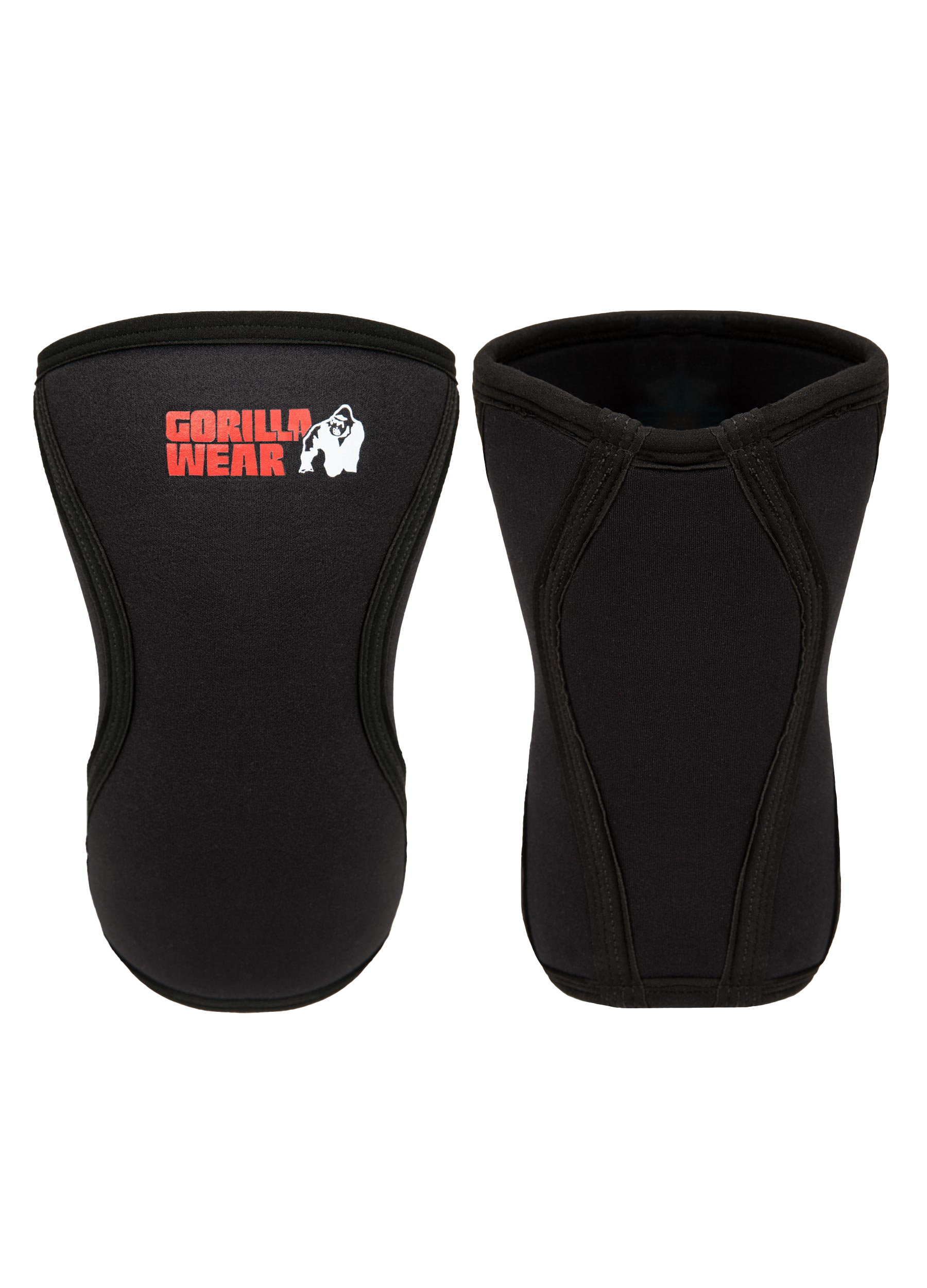 7 MM Knee Sleeves, black