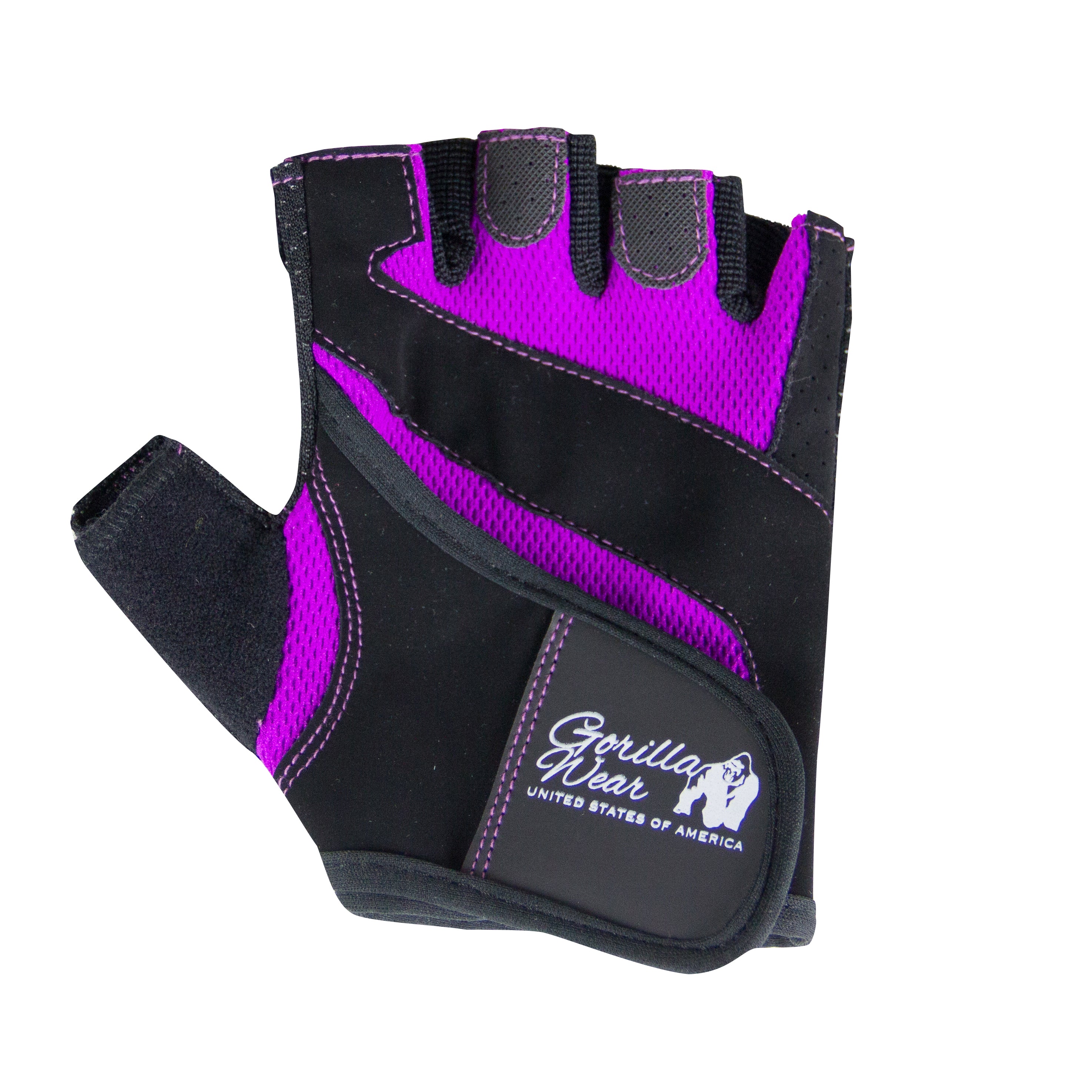 Women's Fitness Gloves, black/purple