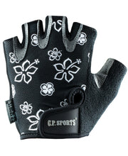 Lady Fitness Glove, black/grey