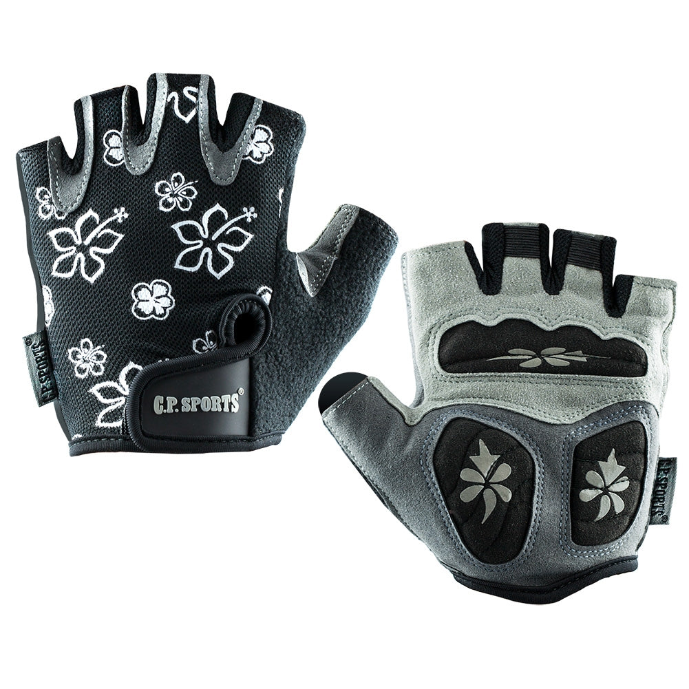 Lady Fitness Glove, black/grey