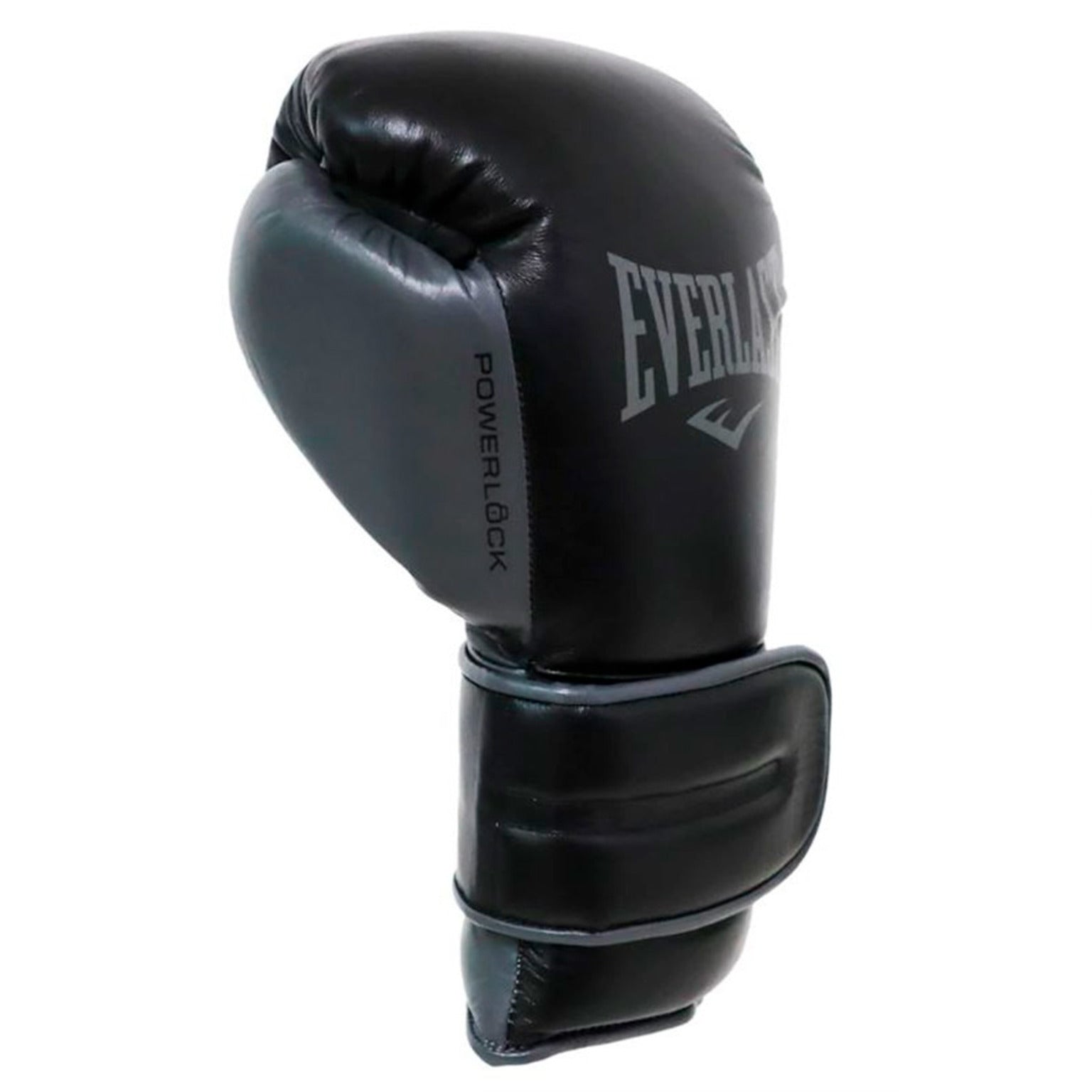 Everlast Powerlock 2R Training Gloves Leather Svart-Grå