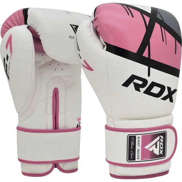 RDX F7 Boxningshandskar Rosa / Vit