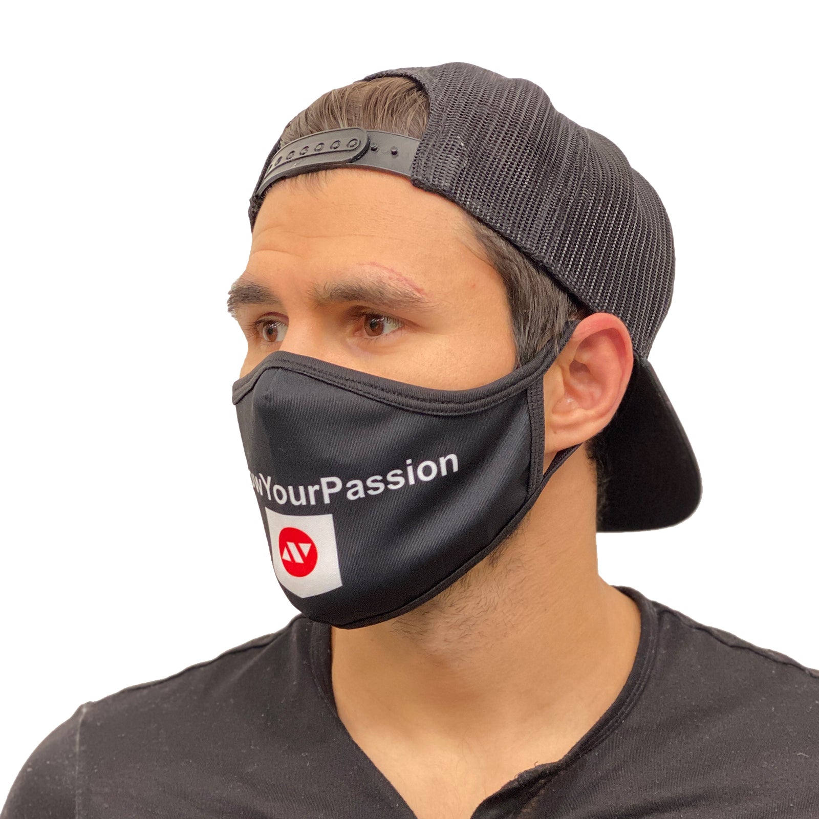 Facemask - Nippon Sport - Passion Svart