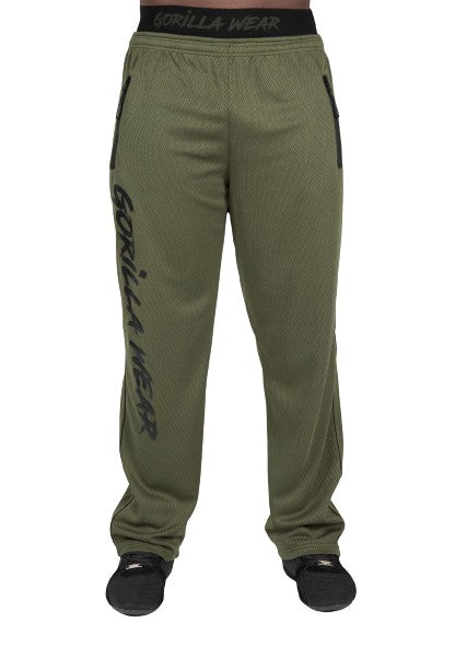 Mercury Mesh Pants, army green/black