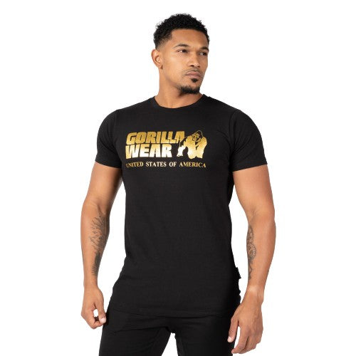 Classic T-Shirt, black/gold