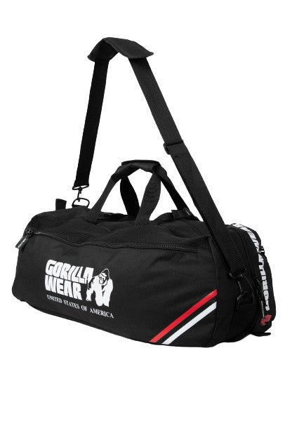 Norris Hybrid Gym Bag/Backpack, black