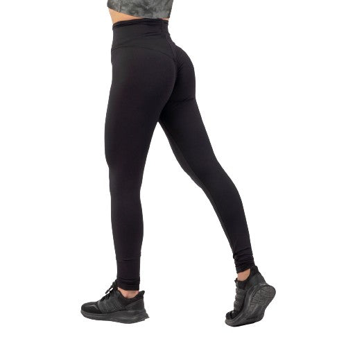 Classic High-Waist Performance Leggings, black