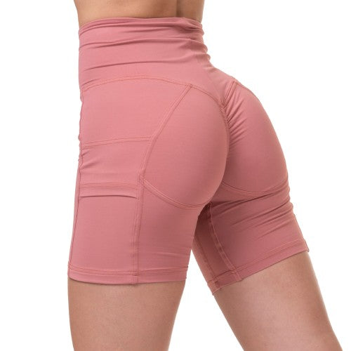 Fit Smart Biker Shorts, old rose