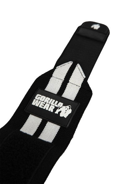 Elbow Wraps, black/white - 1,2 m