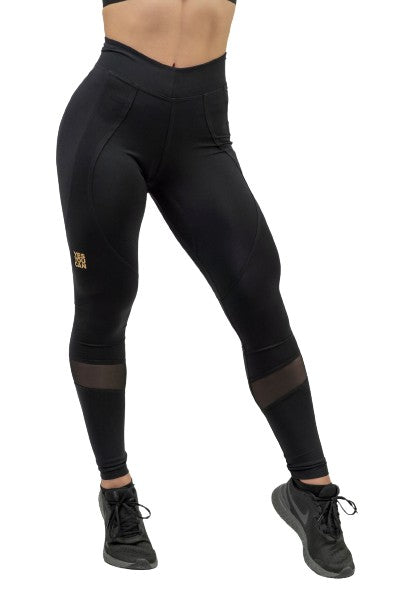 High Waist Push-Up Leggings, black