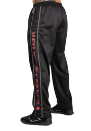 Functional Mesh Pants, black/red