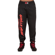 Augustine Old School Pants, black/red