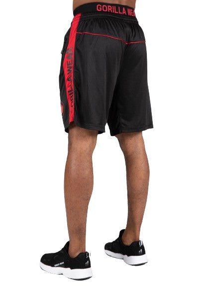 Atlanta Shorts, black/red