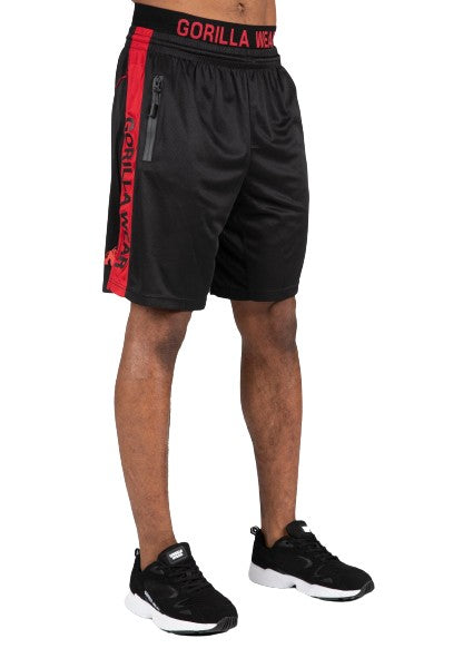 Atlanta Shorts, black/red