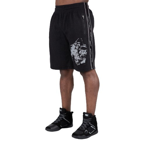 Buffalo Old School Workout Shorts, black/grey