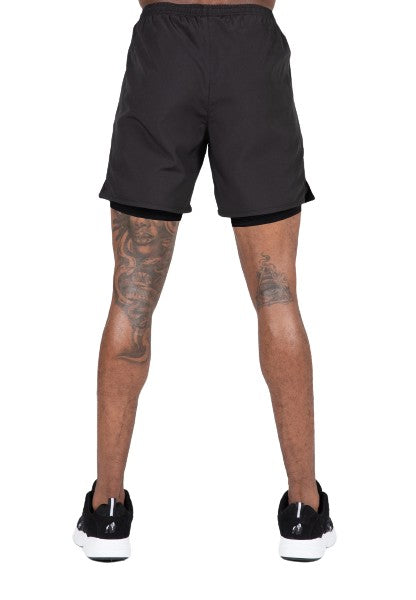 Modesto 2-In-1 Shorts, black