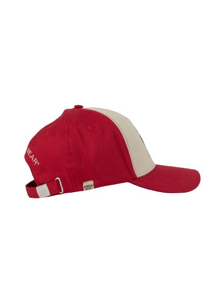 Buckley Cap, red/beige