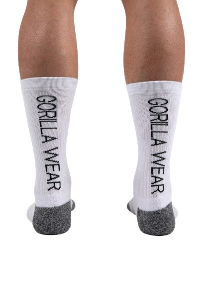 Performance Crew Socks, white