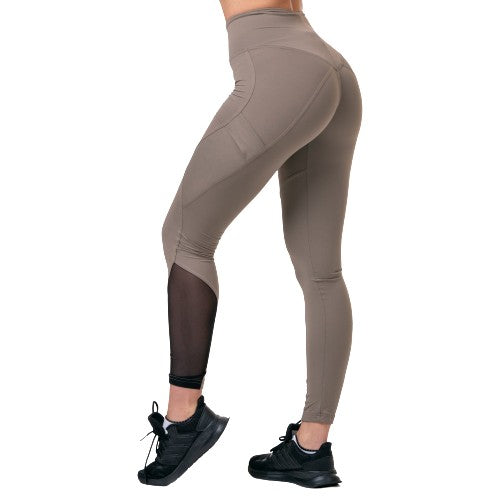 Fit & Smart High Waist Tights, mocha