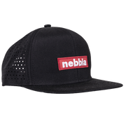 Red Label Snapback Cap, black