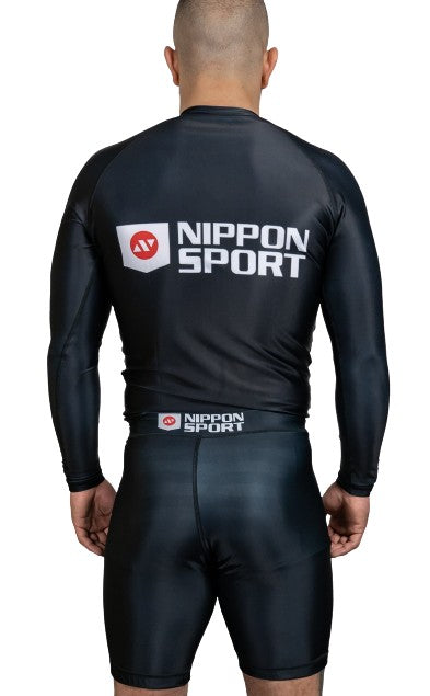 Rash Guard - Long sleeve - stor logotyp