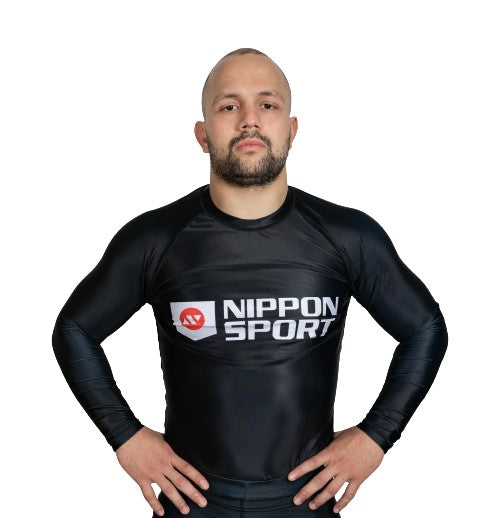 Rash Guard - Long sleeve - stor logotyp