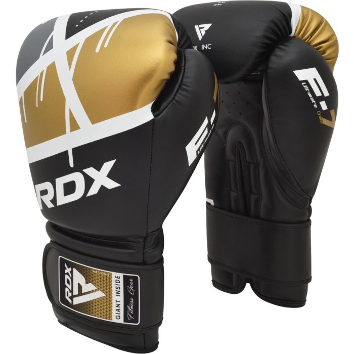 RDX F7 Boxningshandskar Svart / Guld