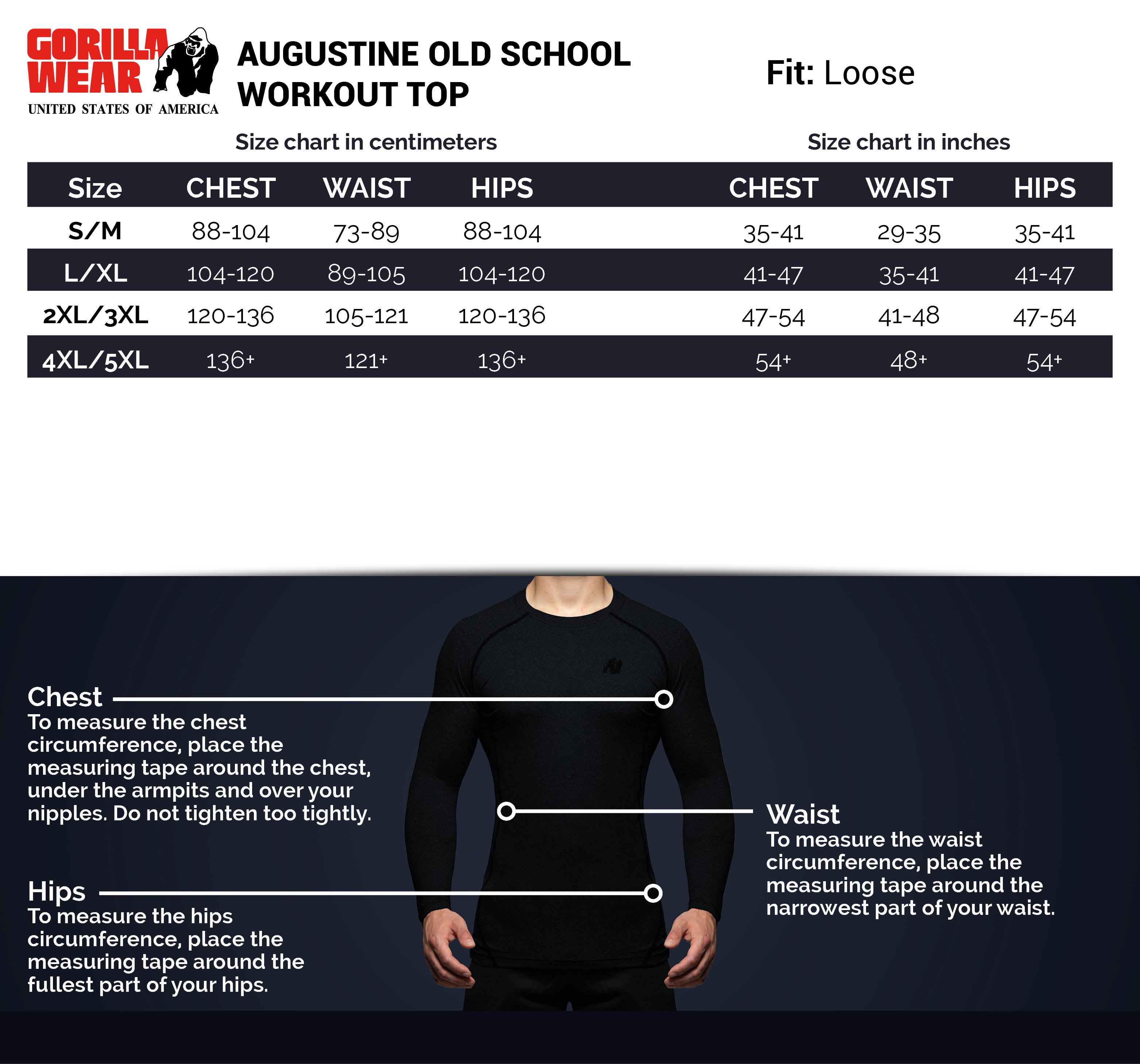 Augustine Old School Work Out Top, grey