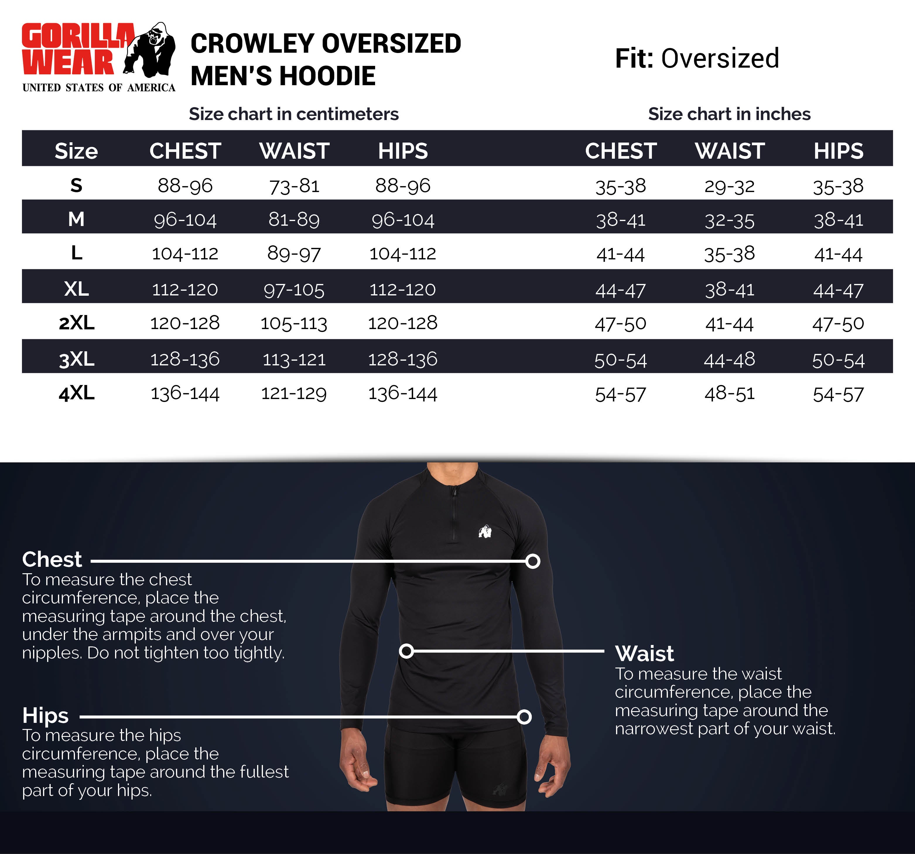 Crowley Oversized Men's Hoodie, washed grey