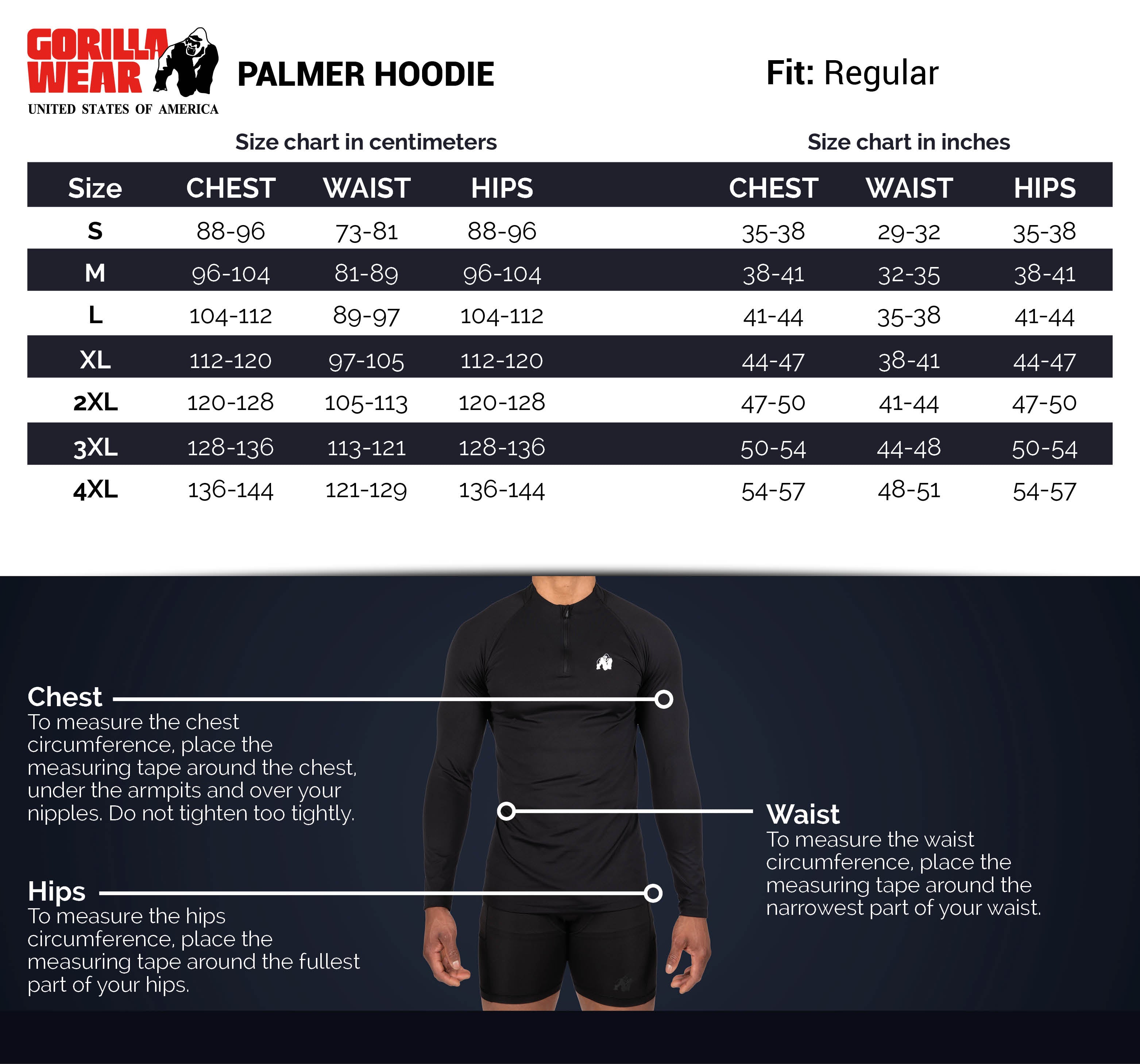 Palmer Hoodie, black