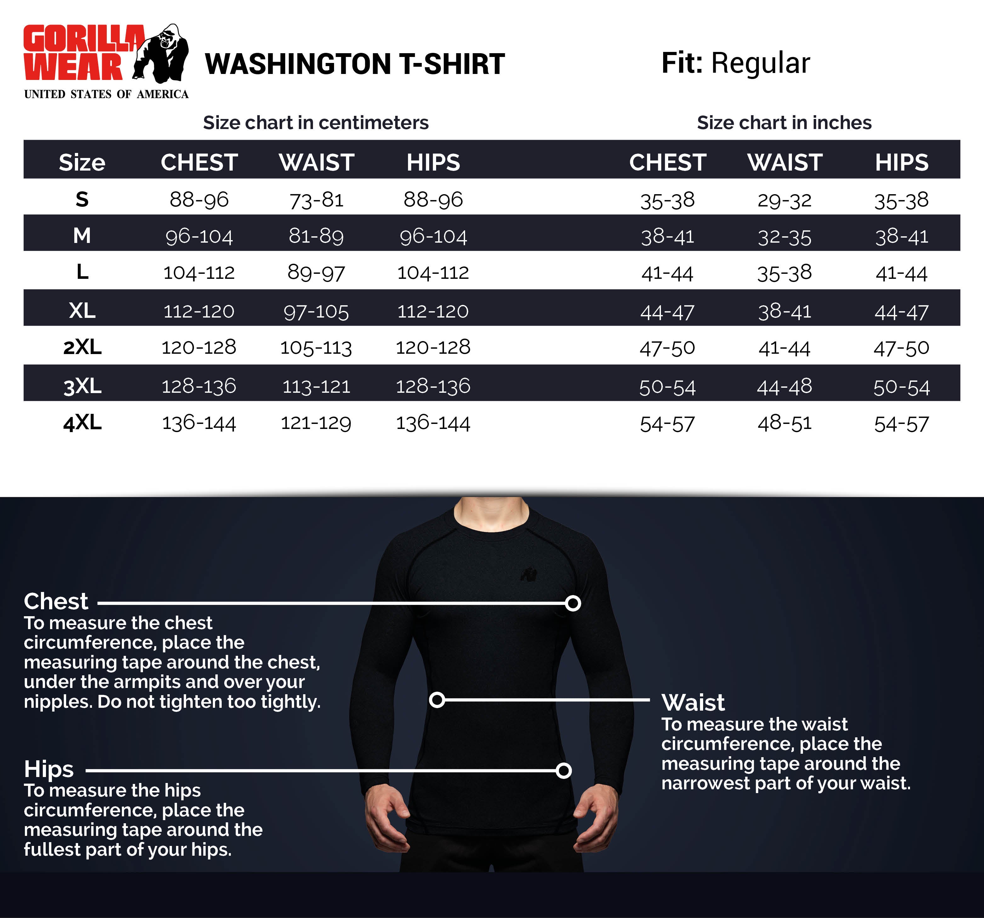 Washington T-Shirt, blue