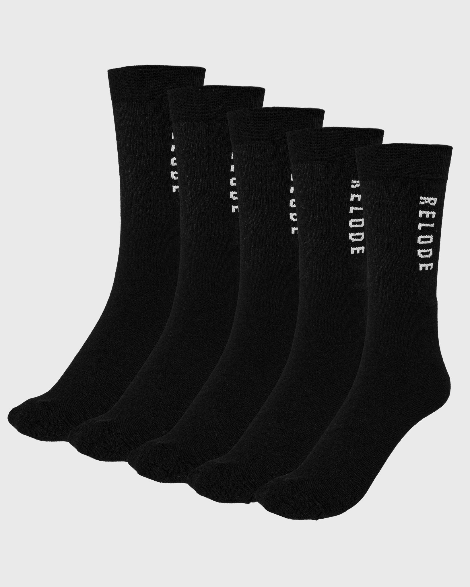 Relode - Training Socks 5-pack - Svart