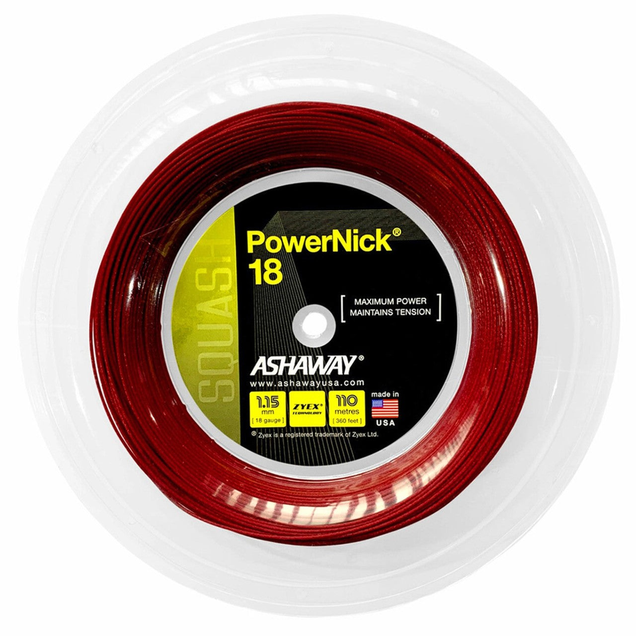 Powernick 18 Red 110 M, Squash