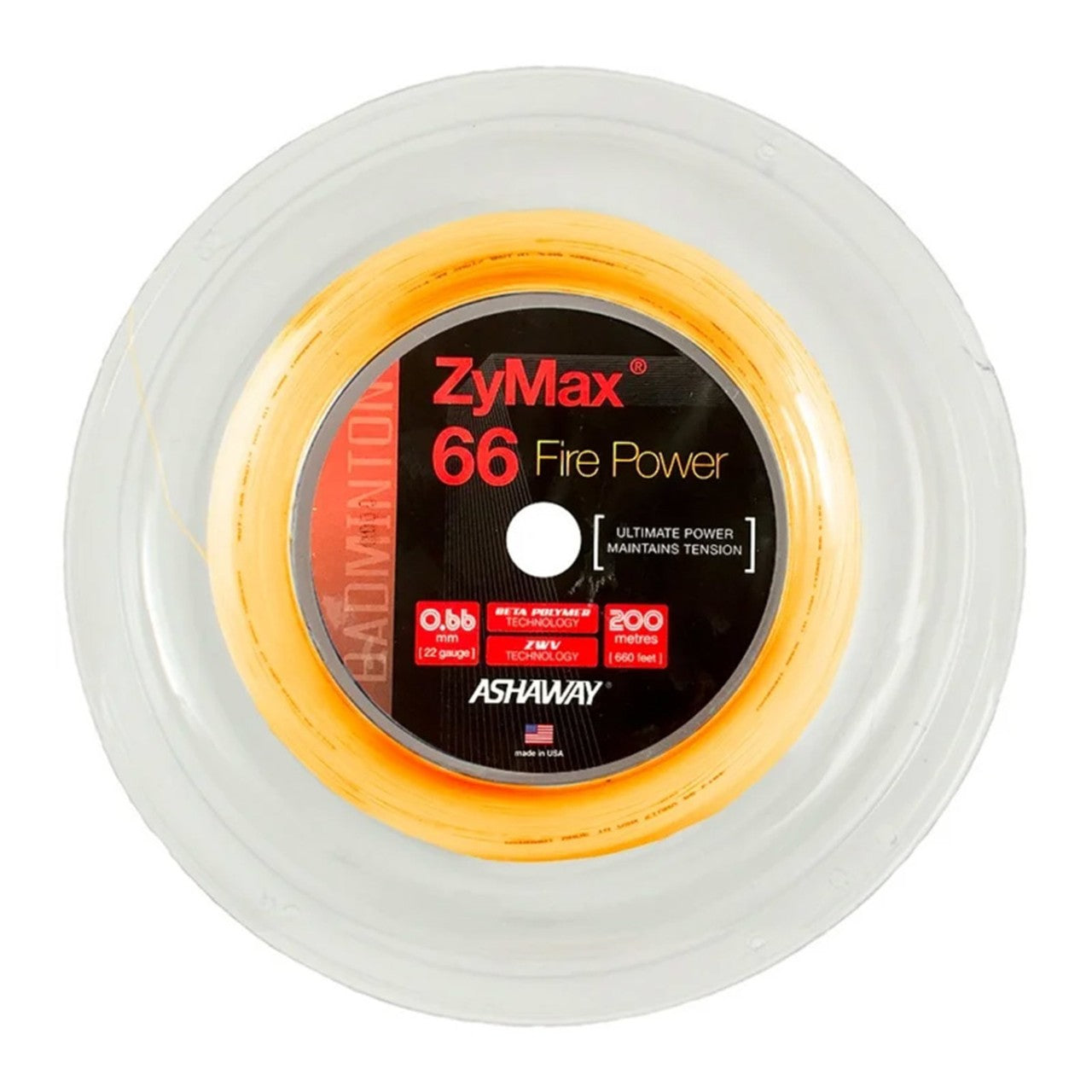 Zymax 66 Fire Power. 200M Badminton